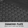 imageBDK Heavy Duty Rubber Cargo Mat Liner  AllWeather Trunk Protection TrimtoFit Design for Cars SUVs Vans ampamp Trucks  NonSlip Waterproof Durable Cargo Floor Liner  46quot x 5675quot x 025quot  BeigeBlack
