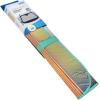 imageBDK Iridescent Mermaid Car Windshield Sun Shade Accordion Folding Sunshade for Car Windshield Blocks UV Rays Sun Visor for Car Front Window Protector  Easy Setup Keeps Vehicle Cool  58 x 27 inchesIridescent Matte White