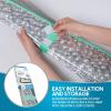 imageBDK Iridescent Mermaid Car Windshield Sun Shade Accordion Folding Sunshade for Car Windshield Blocks UV Rays Sun Visor for Car Front Window Protector  Easy Setup Keeps Vehicle Cool  58 x 27 inchesCrystal Mermaid