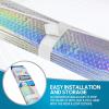 imageBDK Iridescent Mermaid Car Windshield Sun Shade Accordion Folding Sunshade for Car Windshield Blocks UV Rays Sun Visor for Car Front Window Protector  Easy Setup Keeps Vehicle Cool  58 x 27 inchesIridescent Mermaid