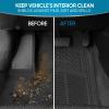 imageBDK ProLiner Floor Mats for Cars Trucks SUV 3Piece AllWeather Car Mats with Universal Fit Design Durable Car Floor Mats with Capture Ridges Waterproof Rubber Floor Mats for Cars BlackBlack