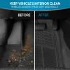 imageBDK ProLiner Floor Mats for Cars Trucks SUV 3Piece AllWeather Car Mats with Universal Fit Design Durable Car Floor Mats with Capture Ridges Waterproof Rubber Floor Mats for Cars BlackBlack