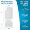 imageBDK ProLiner Floor Mats for Cars Trucks SUV 3Piece AllWeather Car Mats with Universal Fit Design Durable Car Floor Mats with Capture Ridges Waterproof Rubber Floor Mats for Cars BlackClear