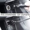 imageMotor Trend Cooling Car Fan PowerChill Fan Refreshing High Velocity Oscillating Durable with 12V Power  Universal Fit for Car Auto Sedan Truck SUV Van