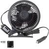 imageMotor Trend Cooling Car Fan PowerChill Fan Refreshing High Velocity Oscillating Durable with 12V Power  Universal Fit for Car Auto Sedan Truck SUV Van