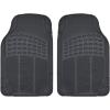 imageBDK ProLiner Floor Mats for Cars Trucks SUV 3Piece AllWeather Car Mats with Universal Fit Design Durable Car Floor Mats with Capture Ridges Waterproof Rubber Floor Mats for Cars BlackBlack