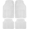 imageBDK ProLiner Floor Mats for Cars Trucks SUV 3Piece AllWeather Car Mats with Universal Fit Design Durable Car Floor Mats with Capture Ridges Waterproof Rubber Floor Mats for Cars BlackClear