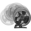 imageMotor Trend Cooling Car Fan PowerChill Fan Refreshing High Velocity Oscillating Durable with 12V Power  Universal Fit for Car Auto Sedan Truck SUV Van
