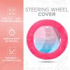 imageAspen Black Fuzzy Steering Wheel Cover for Women  Cute and Stylish Fluffy Fur Steering Wheel Cover for Cars Trucks Vans SUVs Universal Fit for Wheel Sizes 145 to 155 inchesHot Pink
