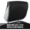 imageBDK Antimicrobial Car Seat Cover for Rear Bench Seats  Silver Ion Infused Fabric Protects Against Growth of Bacteria on Surface Easy to Install with Fits Most Cars Trucks and SUVFront Seat Cover