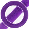 imageBDK Bling Bling Glitter Diamond Leather Steering Wheel Cover with 9 Rows Crystal Rhinestones Universal Fit 145155 Inch for WomenGirls Bling Crystal Diamonds  GoldPurple Faux Fur