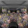 imageBDK Camo Car Full Set  Realistic Green Forest Camouflage Automotive Front ampamp Bench Back Seat Cover Camoflauge Interior Protectors for Auto Truck Van ampamp SUVSeat Cover Set