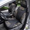 imageBDK Camo Car Full Set  Realistic Green Forest Camouflage Automotive Front ampamp Bench Back Seat Cover Camoflauge Interior Protectors for Auto Truck Van ampamp SUVWateproof Front Seat Covers