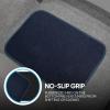 imageBDK Classic Carpet Floor Mats for Car ampamp Auto  Universal Fit Front ampamp Rear with Heelpad Light Gray  58310Blue