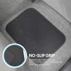 imageBDK Classic Carpet Floor Mats for Car ampamp Auto  Universal Fit Front ampamp Rear with Heelpad Light Gray  58310Charcoal Gray