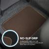 imageBDK Classic Carpet Floor Mats for Car ampamp Auto  Universal Fit Front ampamp Rear with Heelpad Light Gray  58310Dark Beige