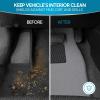 imageBDK Classic Carpet Floor Mats for Car ampamp Auto  Universal Fit Front ampamp Rear with Heelpad Light Gray  58310Light Gray
