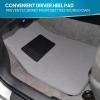 imageBDK Classic Carpet Floor Mats for Car ampamp Auto  Universal Fit Front ampamp Rear with Heelpad Light Gray  58310Light Gray