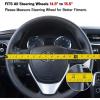 imageBDK Colorful Woven Boho Bohemian Hippie Style Steering Wheel Cover for Women  Fits Most Standard Wheel Sizes 14515 inch Colorful Patterns