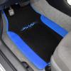 imageBDK Fresh Carpet Floor Mats Color Tribal Tattoo Design Vinyl Trim for Car Sedan Truck SUV Front ampamp Rear Set of 4 Universal FitTattoo Blue