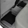 imageBDK Fresh Carpet Floor Mats Color Tribal Tattoo Design Vinyl Trim for Car Sedan Truck SUV Front ampamp Rear Set of 4 Universal FitTattoo Gray