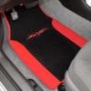 imageBDK Fresh Carpet Floor Mats Color Tribal Tattoo Design Vinyl Trim for Car Sedan Truck SUV Front ampamp Rear Set of 4 Universal FitTattoo Red