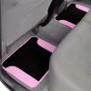 imageBDK Fresh Carpet Floor Mats Color Tribal Tattoo Design Vinyl Trim for Car Sedan Truck SUV Front ampamp Rear Set of 4 Universal FitTribal Pink