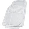 imageBDK Heavy Duty 4pc Front ampamp Rear Rubber Floor Mats for Car SUV Van ampamp Truck  All Weather Protection Universal Fit Clear