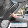 imageBDK USA Good Vibes Beach Sun Visor for Car Windshield Sunshade  Truck Sun Shade Windshield Cover ampamp Accordion Window Cover Car Shield Sun Protector  Dash Protection to Keep Your Vehicle Cool 58quotx27quotAdventure Awaits