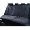 imageBDK UltraFit Towel Cloth Car Rear Seat Bench Cover Moisture Wicking Washable Liquid Water Absorbent Sweat Seat Protector Gym Workout Hiking Running Beach Sports Universal Fit Trucks SUVs VansBlack Trim
