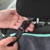imageBDK UltraFit Towel Cloth Car Rear Seat Bench Cover Moisture Wicking Washable Liquid Water Absorbent Sweat Seat Protector Gym Workout Hiking Running Beach Sports Universal Fit Trucks SUVs VansMint Trim