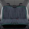 imageBDK UltraFit Towel Cloth Car Rear Seat Bench Cover Moisture Wicking Washable Liquid Water Absorbent Sweat Seat Protector Gym Workout Hiking Running Beach Sports Universal Fit Trucks SUVs VansMint Trim