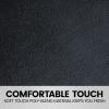imageBDK UltraFit Towel Cloth Car Rear Seat Bench Cover Moisture Wicking Washable Liquid Water Absorbent Sweat Seat Protector Gym Workout Hiking Running Beach Sports Universal Fit Trucks SUVs VansGray Trim