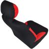 imageBDK UltraSleek Purple Seat Covers for Cars TwoTone Front Seat Covers with Matching Back Car Seat Cover Made to Fit Most Auto Truck Van SUV Interior Car Accessories Full SetRed