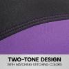 imageBDK UltraSleek Purple Seat Covers for Cars TwoTone Front Seat Covers with Matching Back Car Seat Cover Made to Fit Most Auto Truck Van SUV Interior Car Accessories Full SetPurple