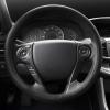 imageBDK UltraSport Series Steering Wheel CoverSynthetic Leather Perforated Design ampamp Stitching All Black Carbon FiberAll Black Carbon Fiber