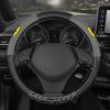 imageBDK Warner Bros DC Comics Batman Steering Wheel Cover  Ergonomic Grip Universal Size 145155 in Protects and Insulates Your Wheel Car Accessories for Car Truck Van SUVBatman Steering Wheel Cover