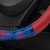 imageBDK Warner Bros DC Comics Batman Steering Wheel Cover  Ergonomic Grip Universal Size 145155 in Protects and Insulates Your Wheel Car Accessories for Car Truck Van SUVSuperman Steering Wheel Cover