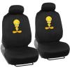 imageBDK Warner Bros DC Comics Wonder Woman Car Accessories Full 9 Piece Set Polyester Seat Covers Black ampamp Red Universal Fit for Car Truck Van SUV Side Airbag Compatible Easy to InstallFull Set