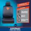 imageBDK Warner Bros DC Comics Wonder Woman Car Accessories Full 9 Piece Set Polyester Seat Covers Black ampamp Red Universal Fit for Car Truck Van SUV Side Airbag Compatible Easy to Install2 Front