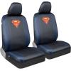imageBDK Warner Bros DC Comics Wonder Woman Car Accessories Full 9 Piece Set Polyester Seat Covers Black ampamp Red Universal Fit for Car Truck Van SUV Side Airbag Compatible Easy to Install2 Front
