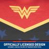 imageBDK Warner Bros DC Comics Wonder Woman Car Accessories Full 9 Piece Set Polyester Seat Covers Black ampamp Red Universal Fit for Car Truck Van SUV Side Airbag Compatible Easy to Install2 Front