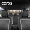 imageBDK carXS FreshMesh Car Seat Covers Full Set with Charcoal Accent  Mesh Front Seat Covers with Split Bench Back Seat Protector Interior Covers for Auto Truck Van SUVGray