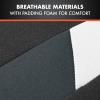 imageBDK carXS Monaco Seat Covers for Cars Full Set Gray TriTone Front with Split Rear Bench Back Seat Cover Automotive Seat Covers for Trucks SUV Van AutoCharcoal Gray