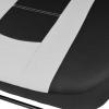 imageBDK carXS Seat Covers for Cars Light Gray TwoTone Car Seat Covers with Matching Back Seat Cover Made to Fit Most Auto Truck Van SUV Interior Car Accessories Car Seat Cover Full SetBlack  White