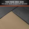 imageBDk Faux Leather Car Seat Cover Full Set  Front ampamp Rear Split Bench Black Seat Covers For SUV ampamp Truck Seat Covers Airbag Compatible  Interior Protective Seat Covers for Car Seats ampamp Car AccessoriesBeige