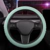 imageLeatherette Crystal Bling Steering Wheel Cover for Car SUV Glitter Sparkle Rhinestone Cute Car Accessories for Women Universal Fit Standard Size Fits 145quot15quot  Pink wRainbow BlingMint w Rainbow Bling