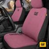 imageSheepskin Car Seat Covers for Women 2Pack Faux Fur Car Seat Covers Front Seats Only Cute Automotive Seat Covers For Cars for Women Car Accessories for Women Soft PinkBlack Fur