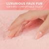 imageSheepskin Car Seat Covers for Women 2Pack Faux Fur Car Seat Covers Front Seats Only Cute Automotive Seat Covers For Cars for Women Car Accessories for Women Soft PinkSoft Pink Fur