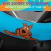 imageWarner Bros Scooby Doo Mystery Machine Van SUV Car Steering Wheel Cover  Standard Size 15quot  Fun Cute Interior Car Accessories Gift Ideas Cushioned Soft Comfortable Automotive Steering Wheel CoverCyan Orange and Black